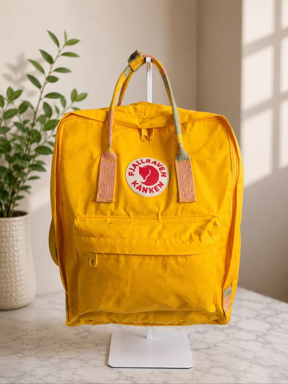 Fjällräven Kånken Yellow Backpack School Travel Daypack